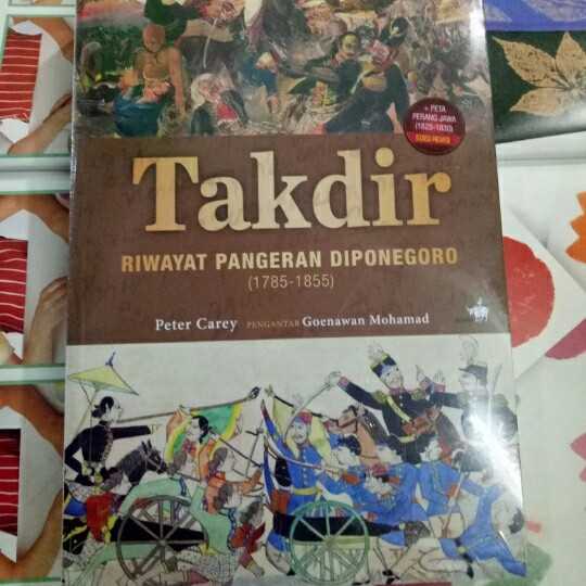 Novel Takdir Riwayat Diponegoro