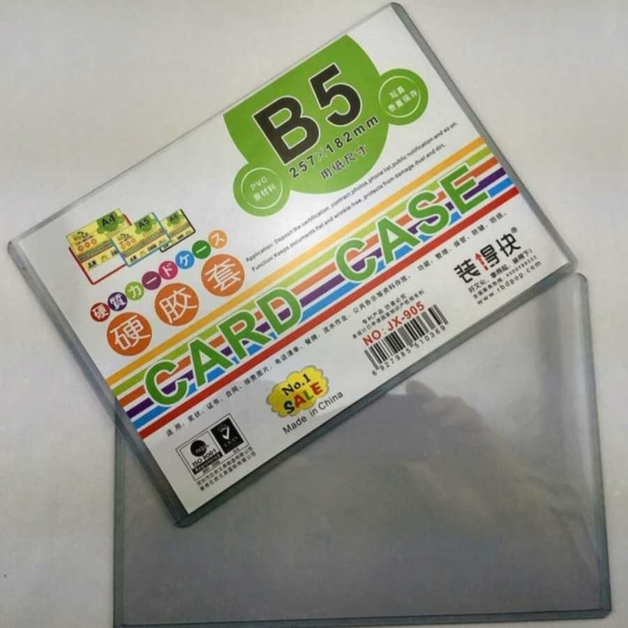 Mika pelindung dokumen uang kertas kartu pos perangko B5 eceran bijian