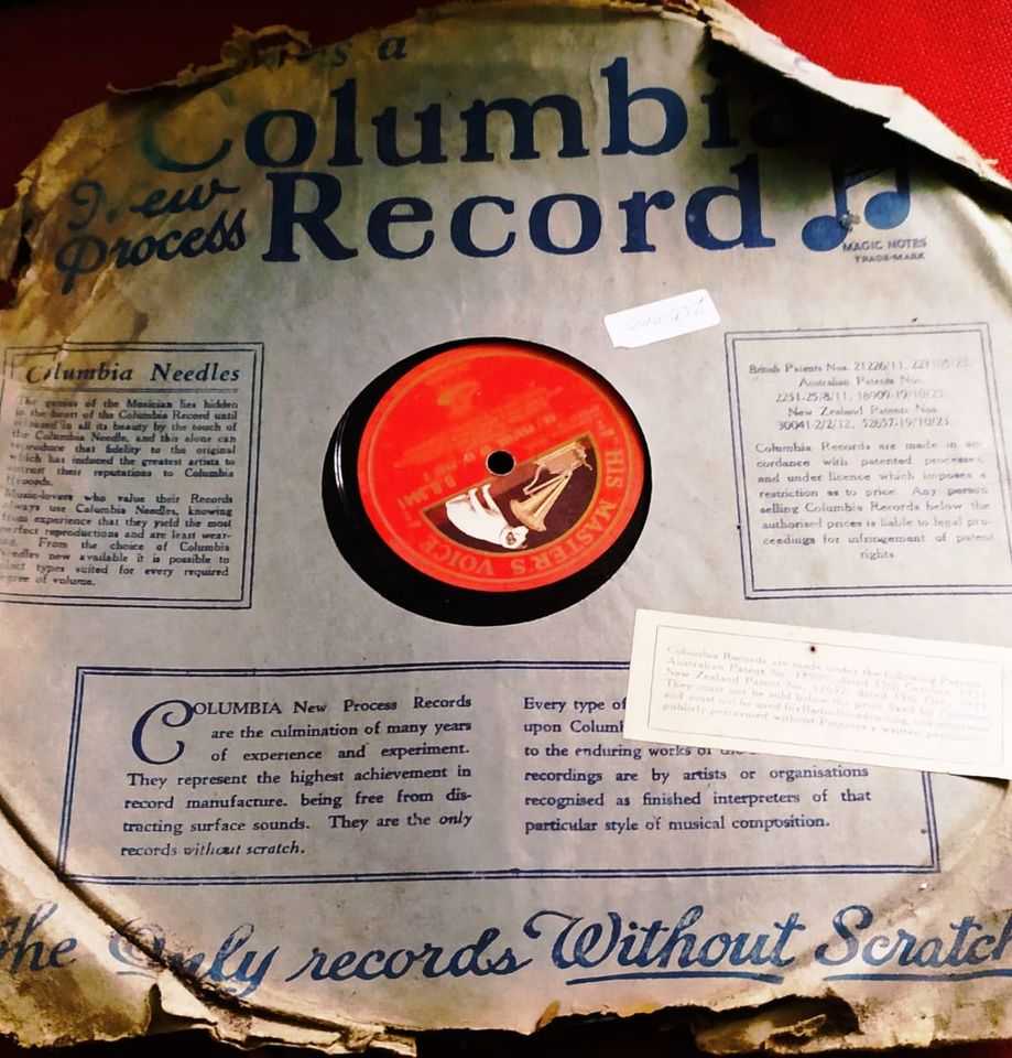 Piringan Hitam Columbia Record New Process