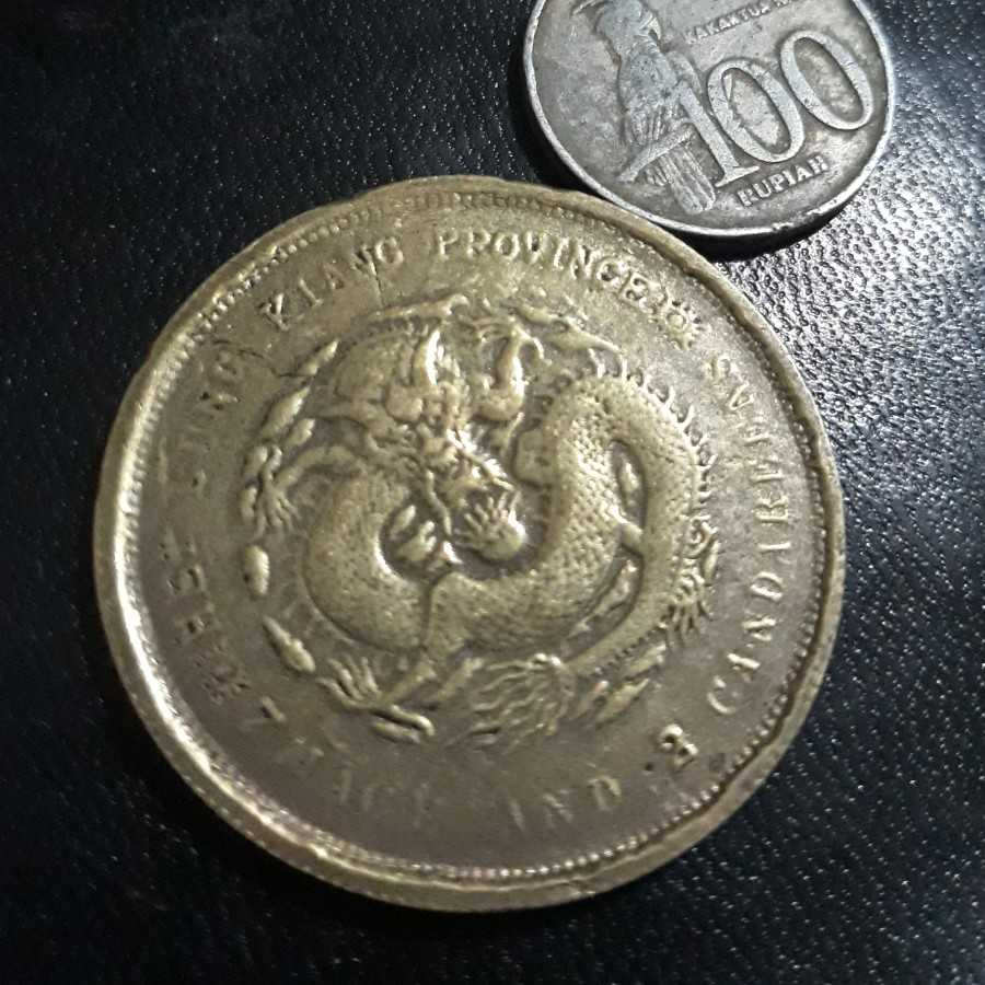 China Trade Dollar ( OLD FAKE ) : Koin / Palsu Lama