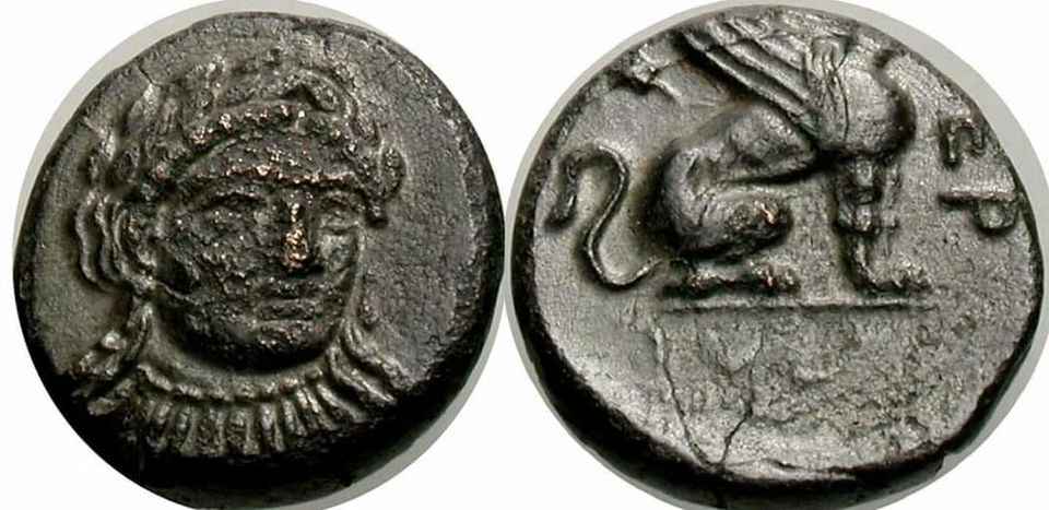 400BC Gergis Troas ORACLE Sibyl Herophile Sphinx