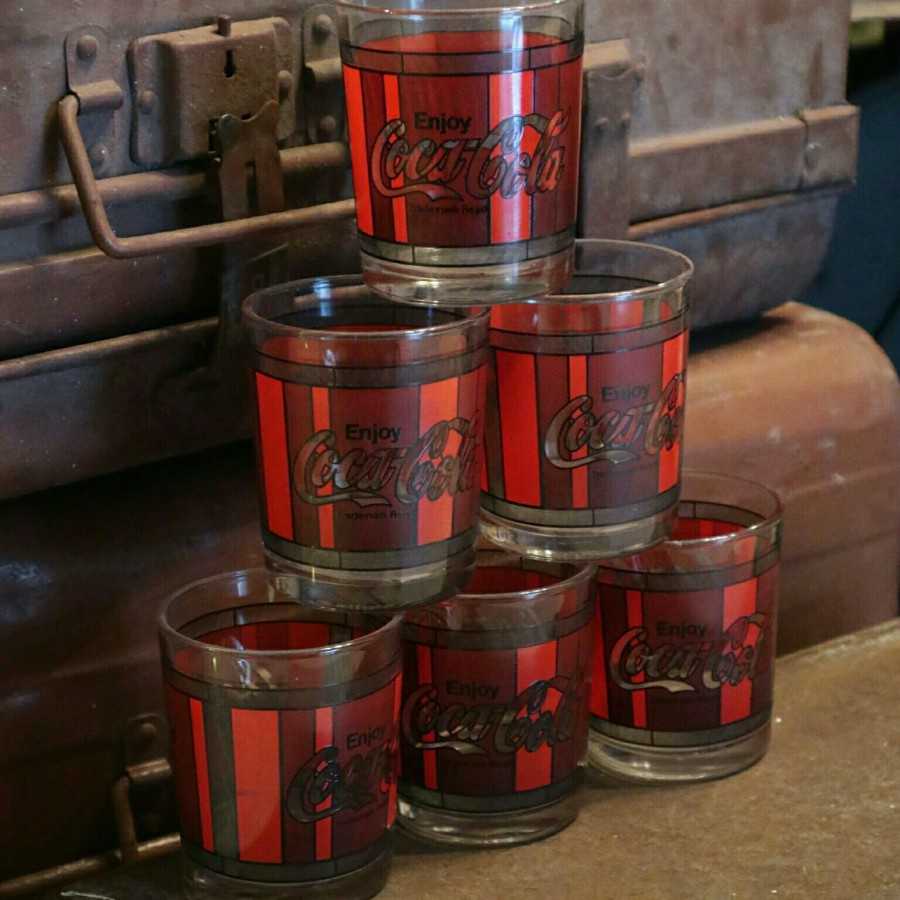 Gelas Jadul Cocacola