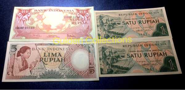 paket uang kuno mahar pernikahan 17 rupiah tahun 2017 10b 5p 1x2h