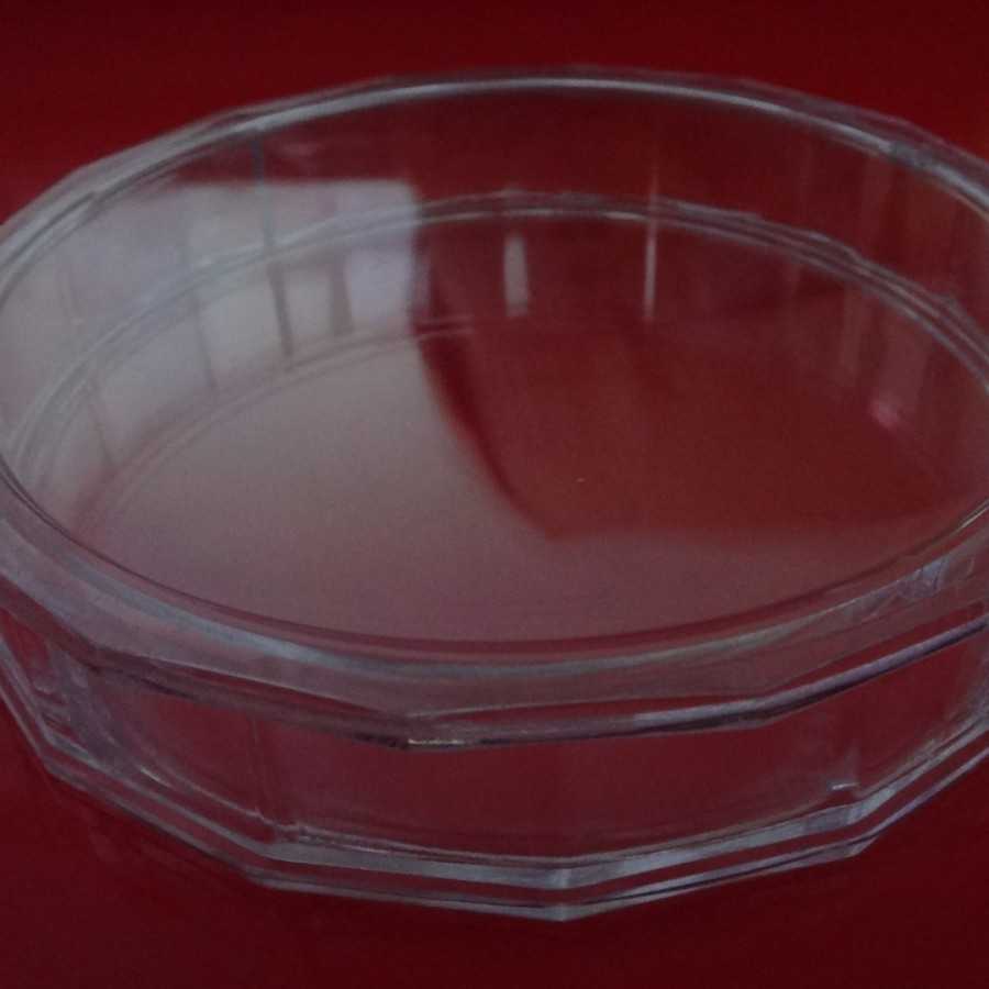 Pelindung koin Kapsul coin bulat 100 mm transparan bijian eceran