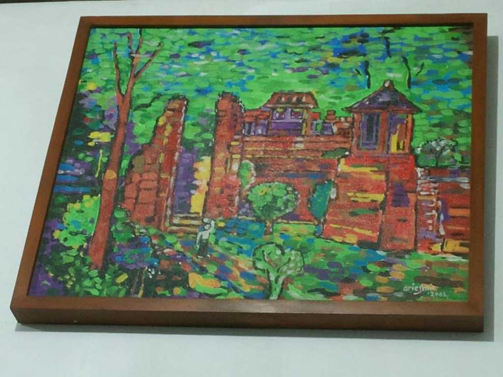 Lukisan Kanvas by ariesmith 70cm X 80cm