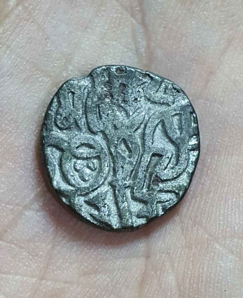 1120 AD Silver billon jital of Delhi Raja Sallakshan Pala Deva