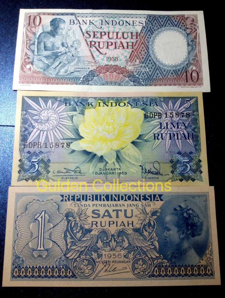 Paket Uang kuno mahar pernikahan 16 rupiah (kode bunga)