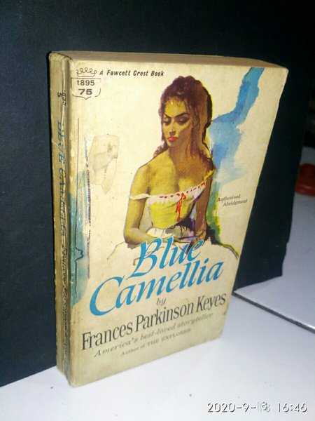 Novel 1968 BLUE CAMELIA Printed in U S A