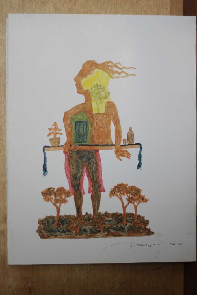 Lukisan Spidol diatas Kertas ( Penyaji 2 )