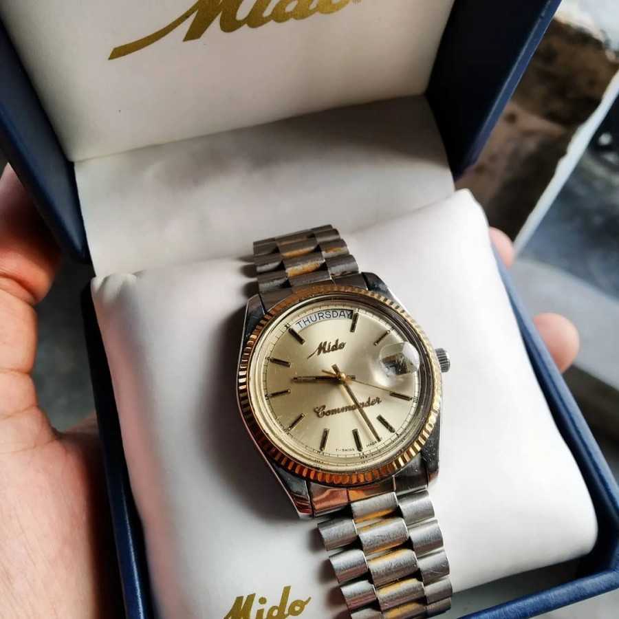 JAM TANGAN MIDO COMMANDER VINTAGE