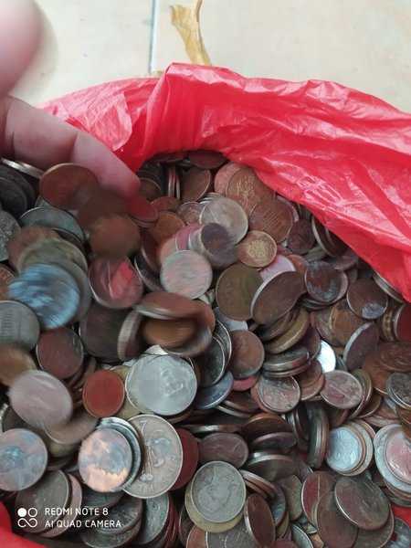 Per 10 Keping Berbeda Koin Kuno Koleksian Asli Ready