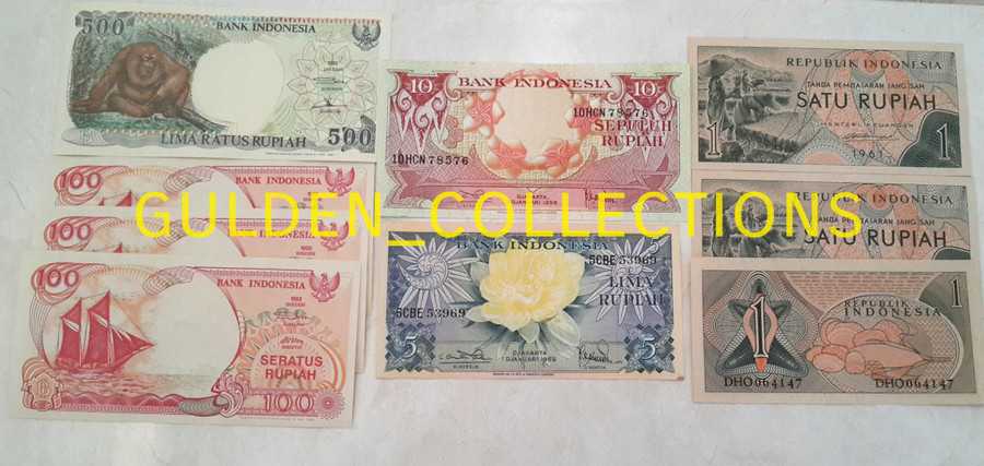 Paket uang kuno 818 rupiah kertas mahar pernikahan BBH