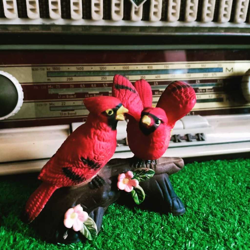 Patung Woody Wood Paker Bahan Resin