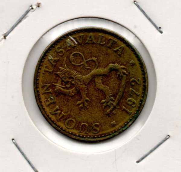 X 430 Finlandia 50 Pennia Tahun 1972