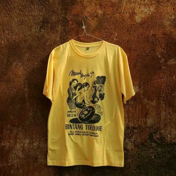 Kaos Bintang Toedjoe Klasik Jadul