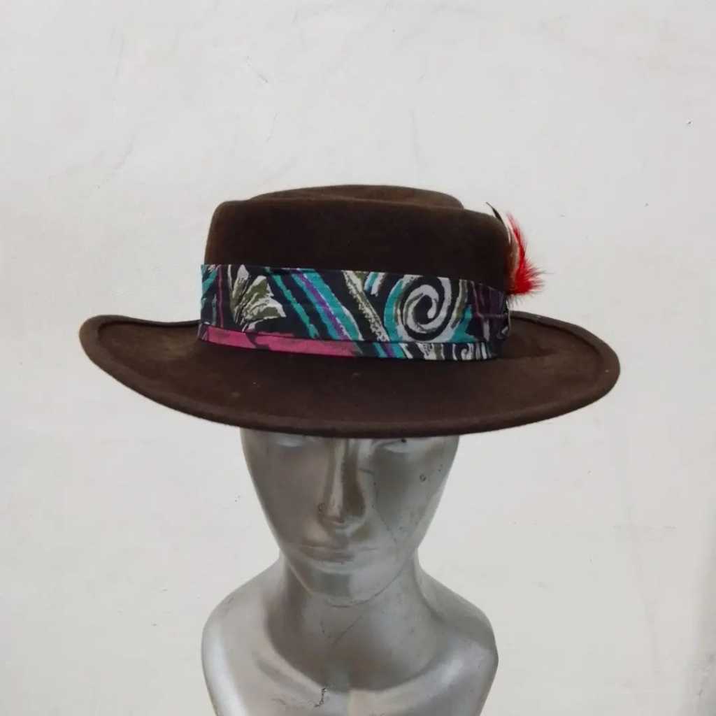 TOPI COWBOY WARNA COKLAT