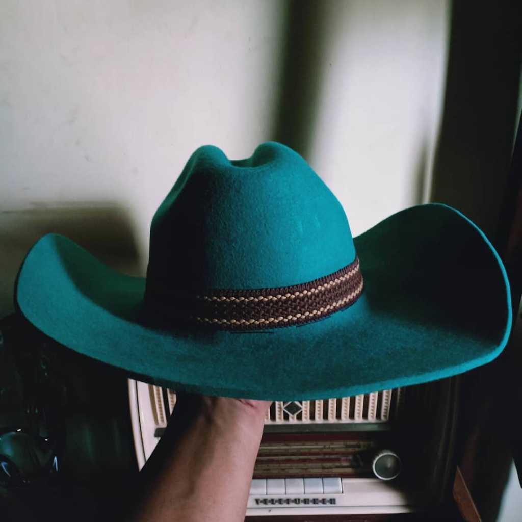 COWBOY HAT VINTAGE " TRADE MARK RODCEL"