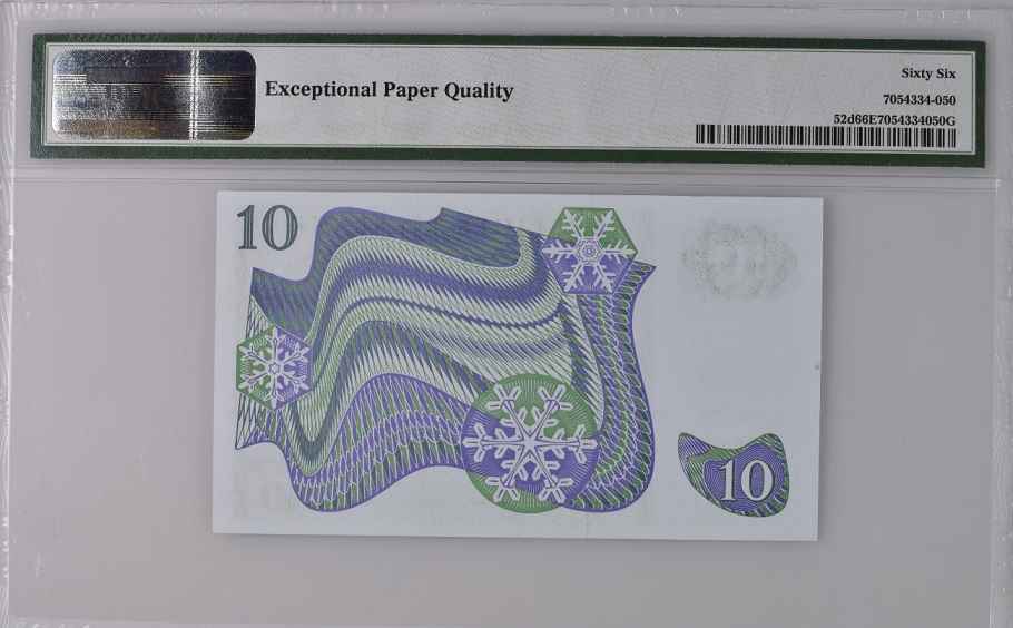 1976 Sweden Sveriges Riksbank 10 Kronor PMG 66 EPQ Finest Grade Top POP