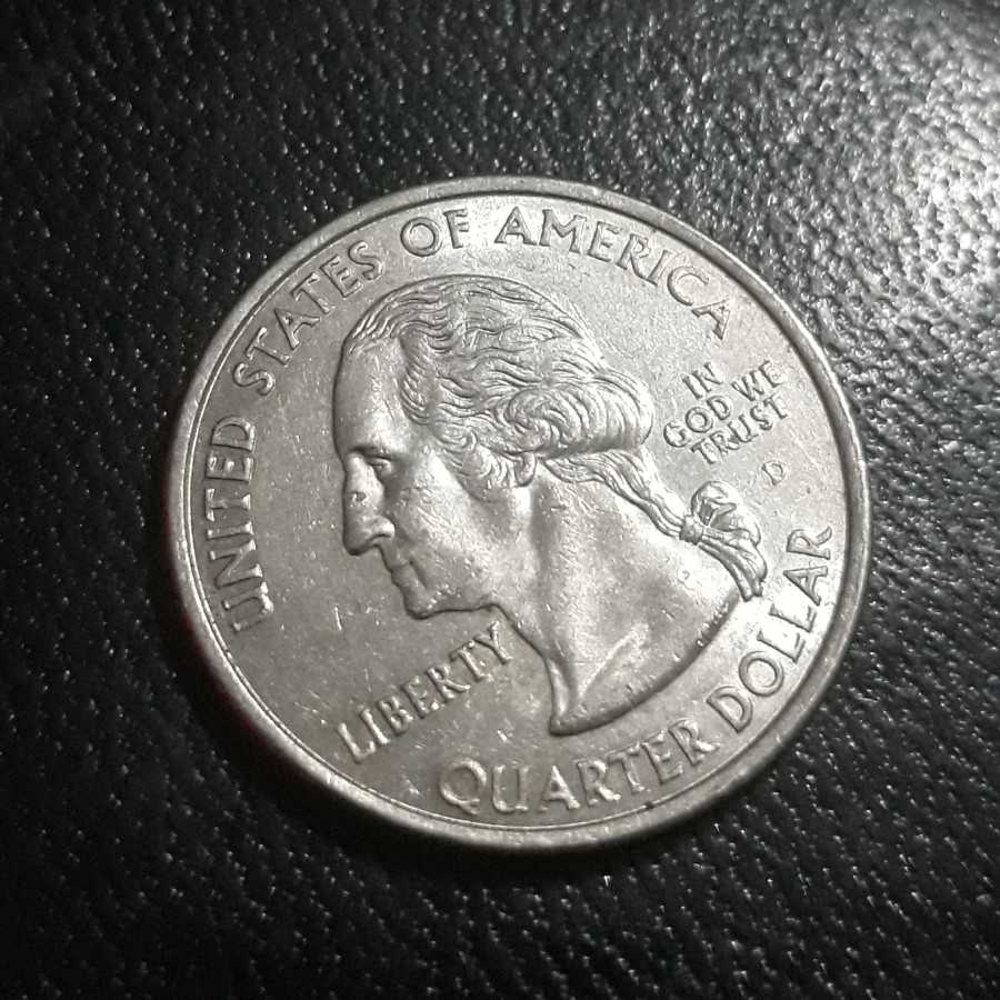 Amerika ( United States ) - 25 Cents 2003 D " ARKANSAS " : Koin