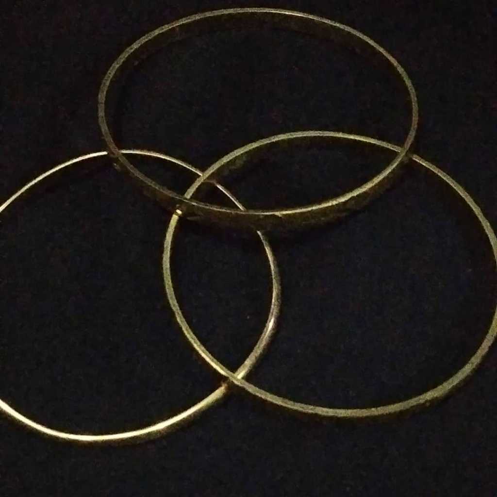 Gelang dewasa bahan kuningan