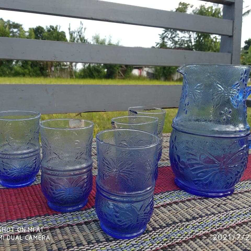 Cangkir Kristal Jepang Vintage