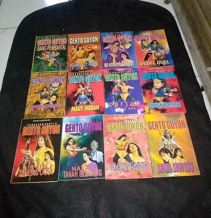 Cerita Silat Pendekar Sakti Gento Guyon & Pendekar Sakti 71 - Oleh  Edwin Hartanto  - DIJUAL ECERAN / SATUAN