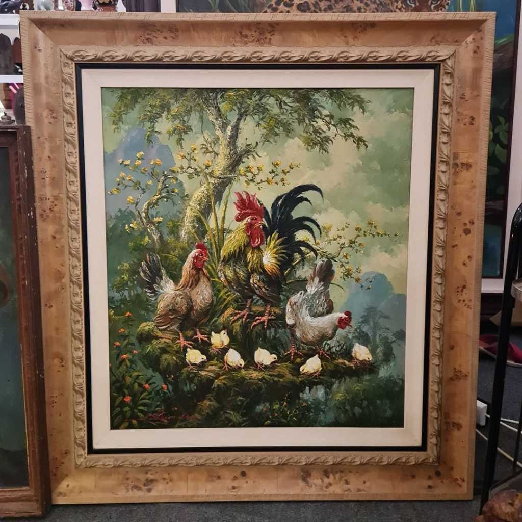 lukisan Ayam
