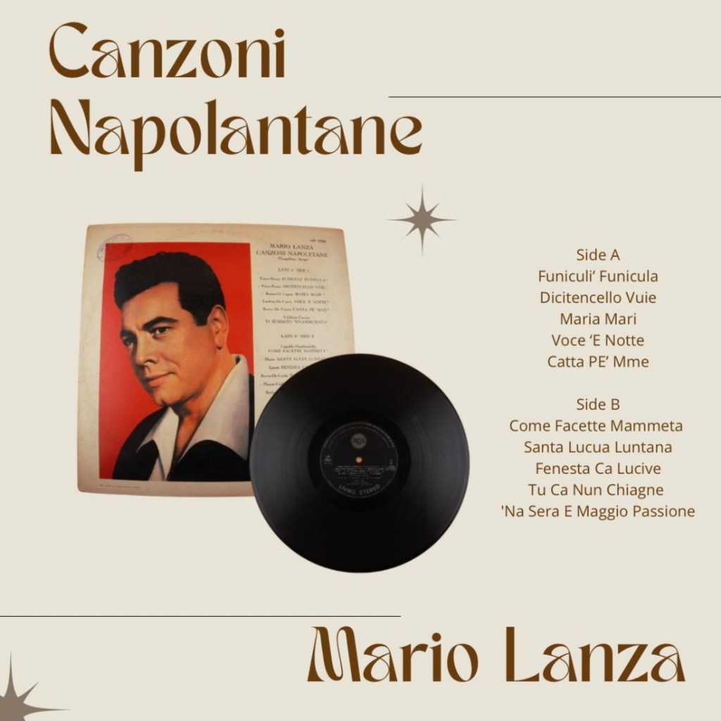 Piringan Hitam-Canzoni Napoletane, Mario Lanza