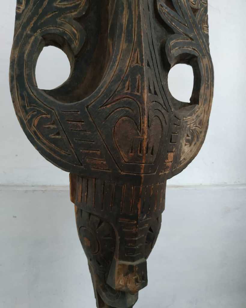 SEpasang Ornamen rumah BATAK