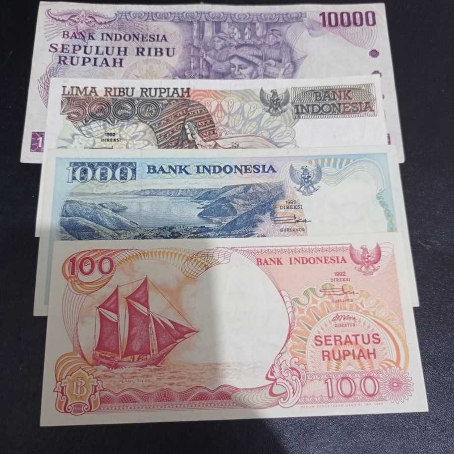 full set uang kuno seri budaya tahun muda