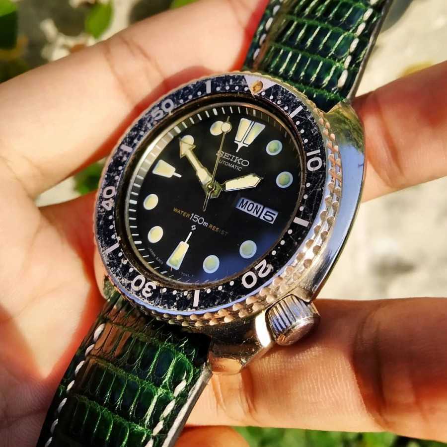 JAM TANGAN SEIKO TURTLE 6309 VINTAGE