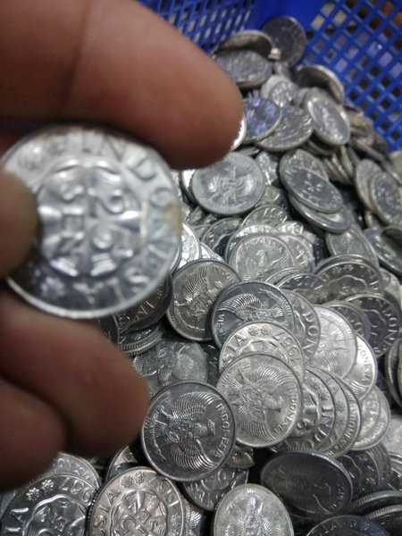 X792 per 1 keping 25 sen tahun 1957 masih ada kinclong original