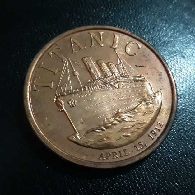 Bullion 1 troy ounce 0.999 fine copper - RMS Titanic