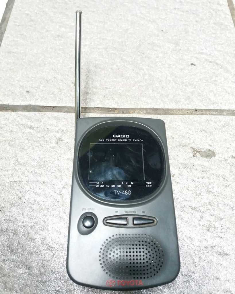 Casio lcd pocket color television