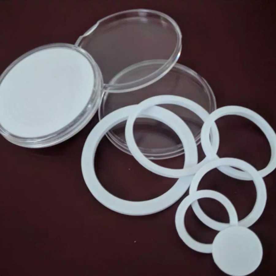 Pelindung koin Kapsul coin bulat 30 mm transparan busa bijian eceran