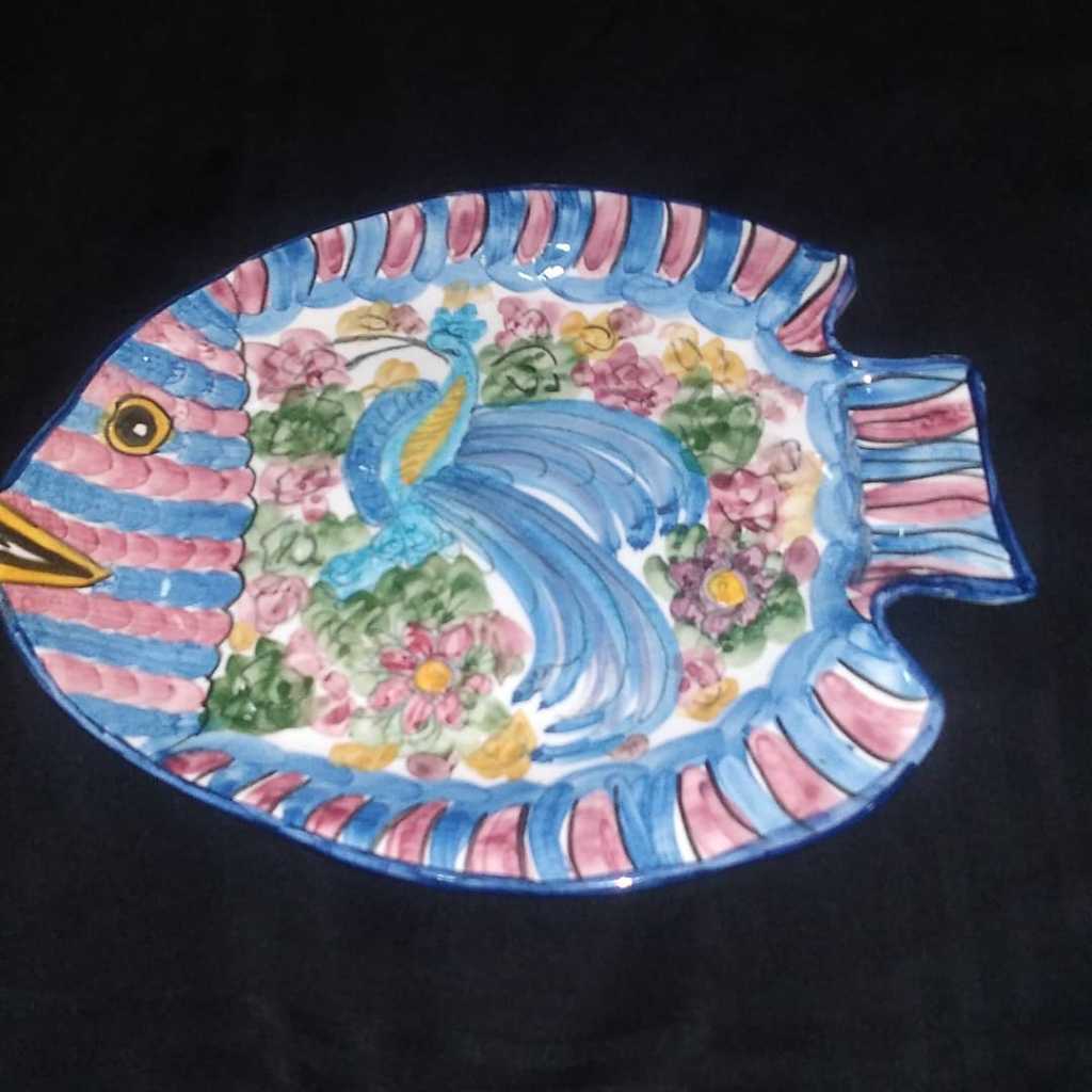 Piring Keramik Vintage