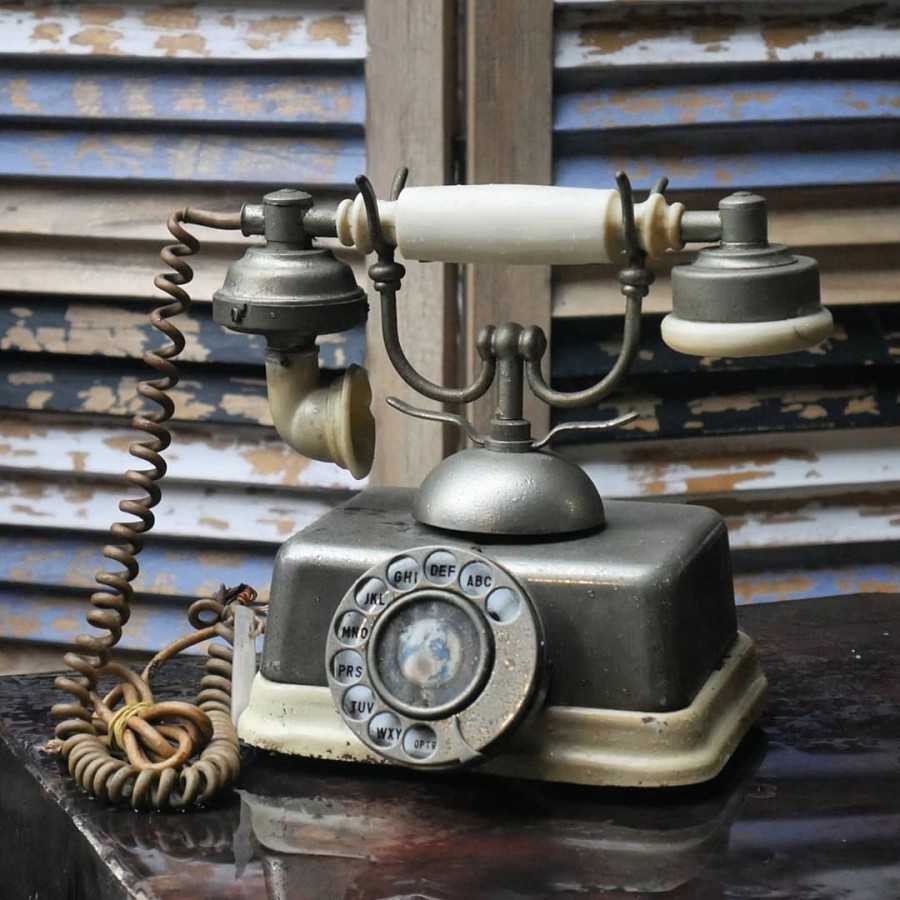 Telepon Putar Kuno Klasik Antik