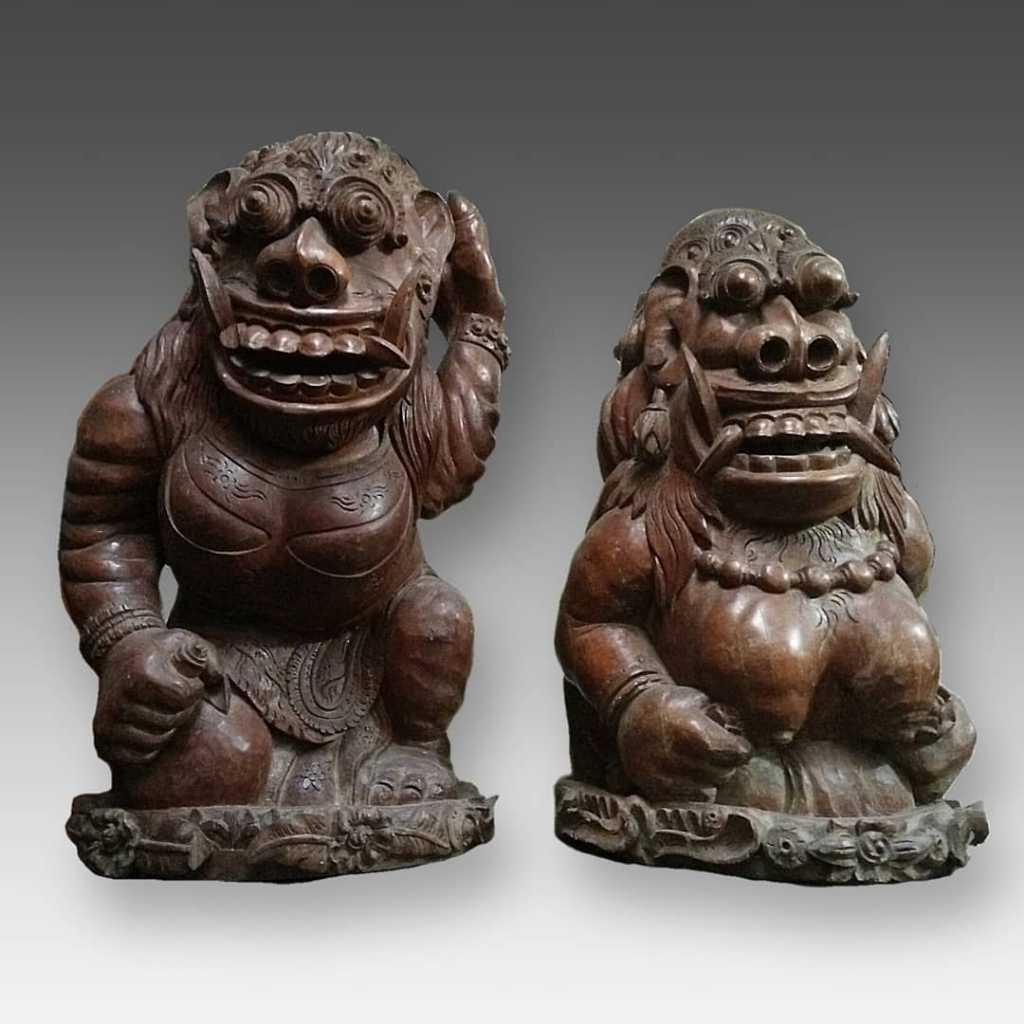 Patung Karakter Buto Javanese Sculpture