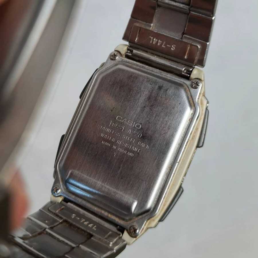 Tali jam sales tangan casio illuminator