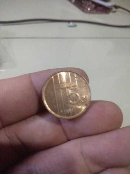 A1103 Belanda 5 Cent Tahun 1991 UNC Masih Ada Lustre Sesuai Foto