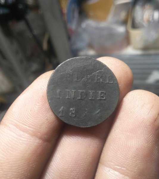 A 2119 Koin Kuno Nederland Indie 1 Cent Tahun 1834 Bekas Pakai Kondisi Sesuai Gambar