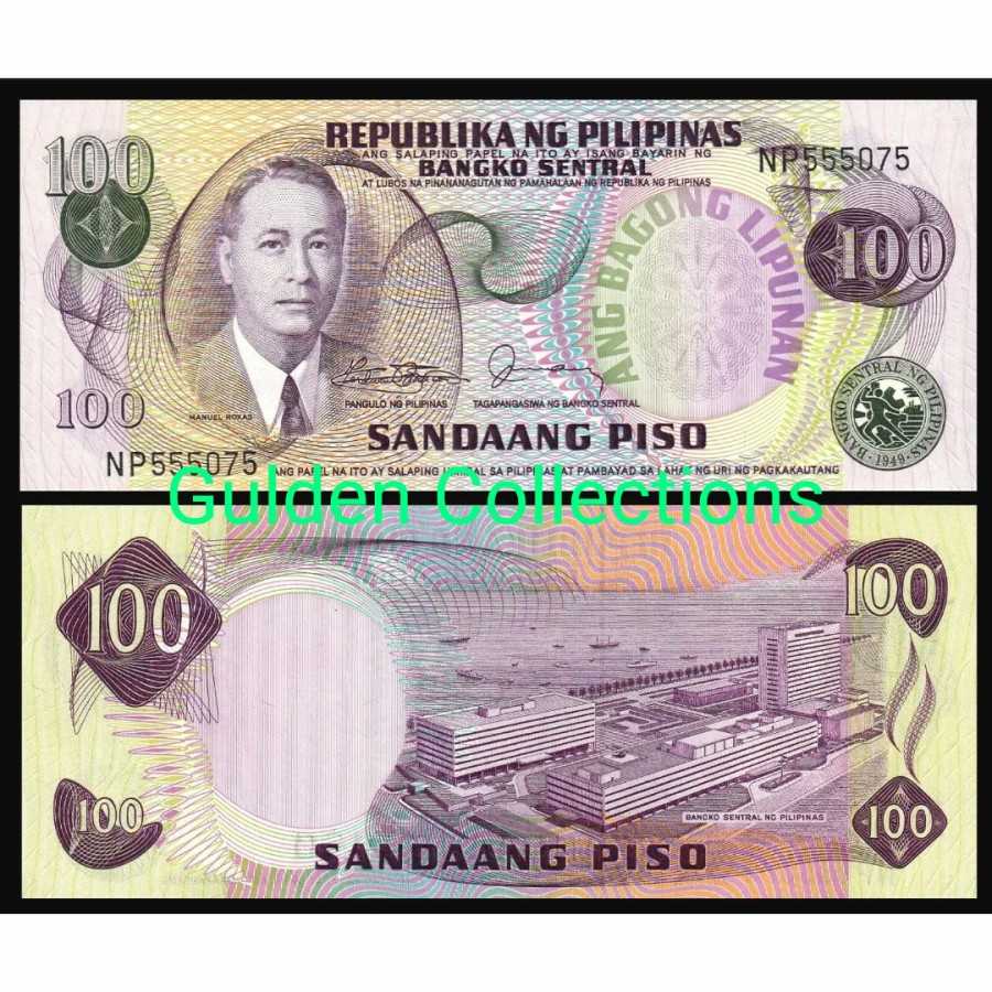 Filipina Pilipinas 100 Piso 1978 UNC