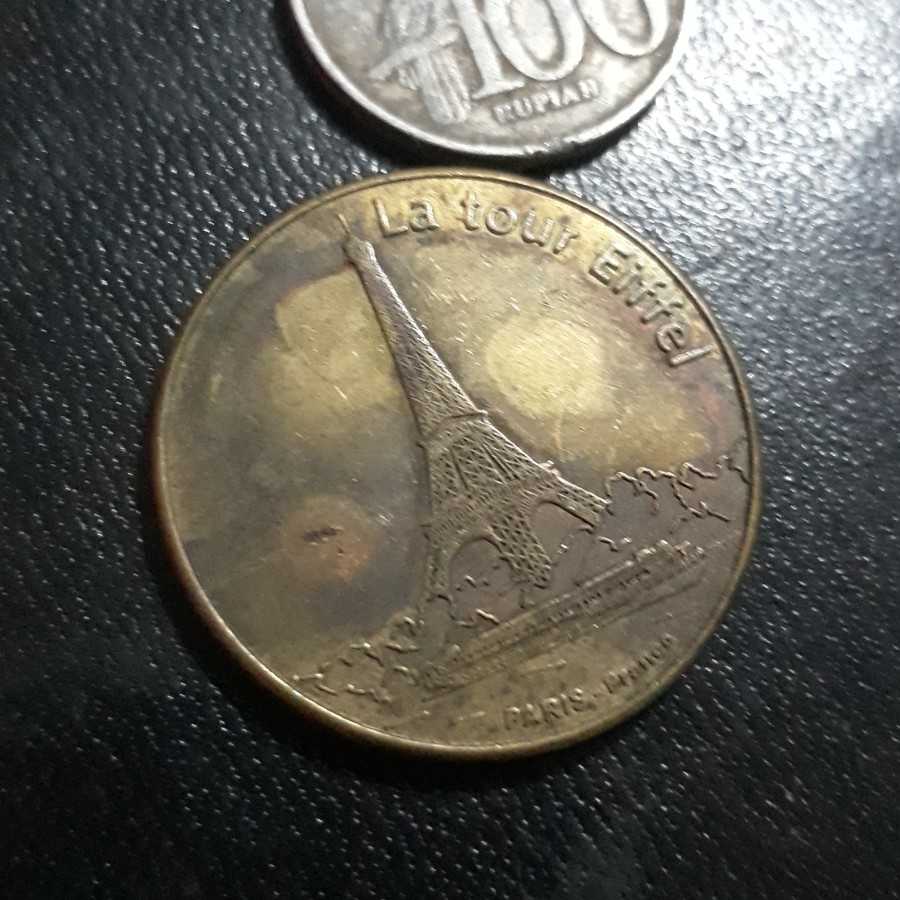 Token / Koin / Souvenir - Medaille de Collection Paris " Eiffel "