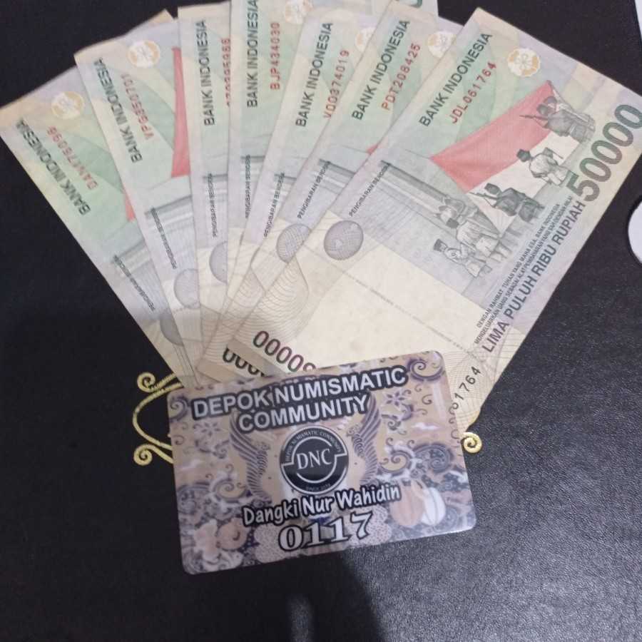 uang kuno 50000 Wr. Soepratman ekonomis