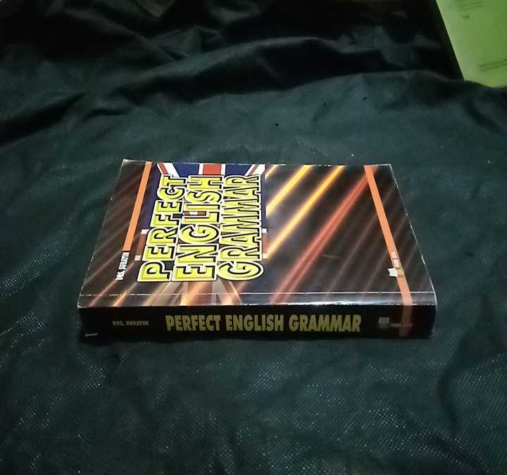 Buku PERFECT ENGLISH GRAMMAR - Oleh Drs Surayin  -Terbitan Utama Widya  - Cetakan Pertama - Tahun 1999