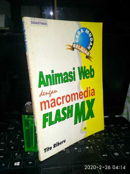Buku ANIMASI WEB dengan Macromedia FLASH MX