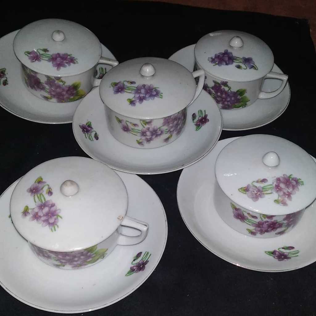 Cangkir Porcelain Jepang Vintage