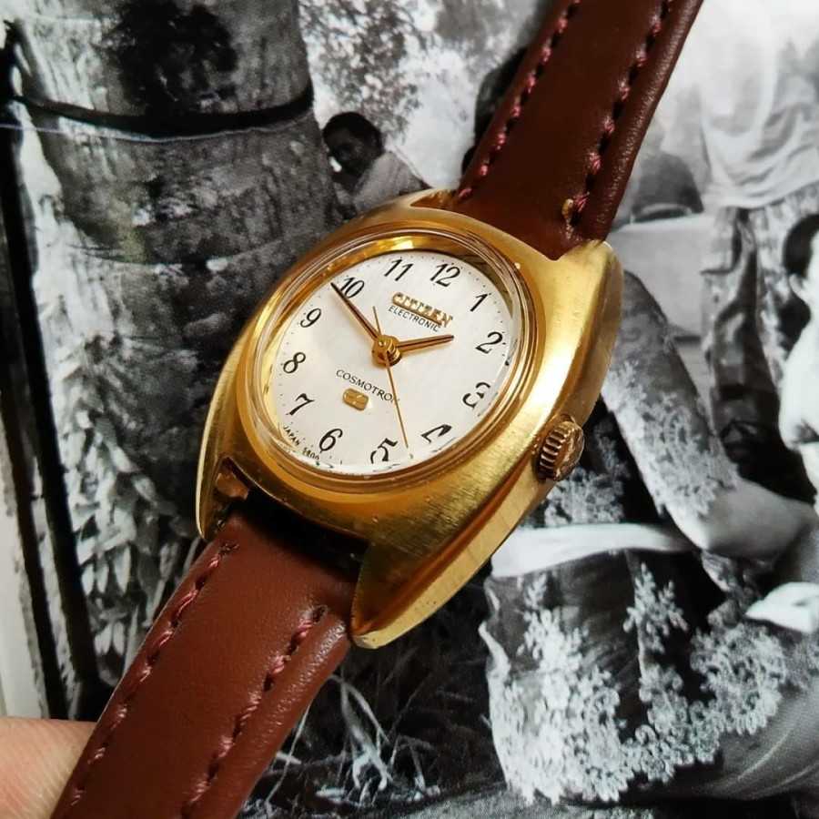 Jam Tangan Antik Citizen Cosmotron 