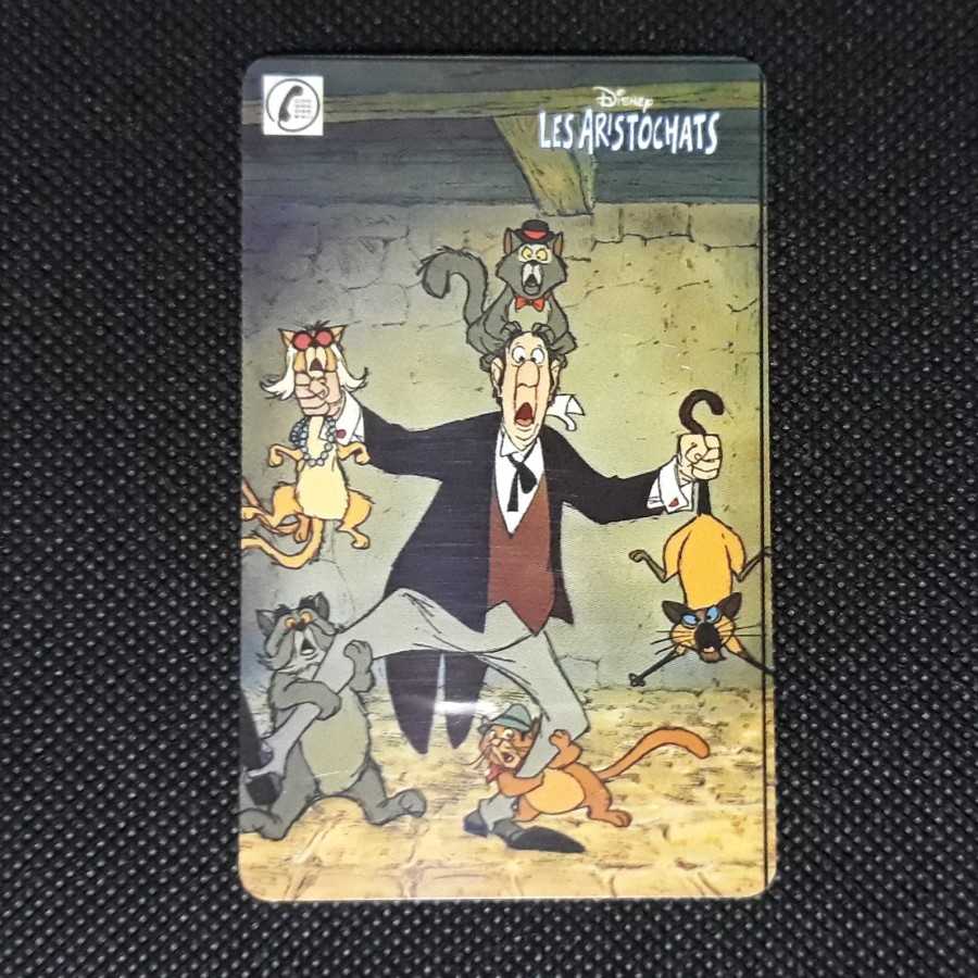 Kartu Telepon Umum Luar : Sepa Telephonique , France - Les Aristochats