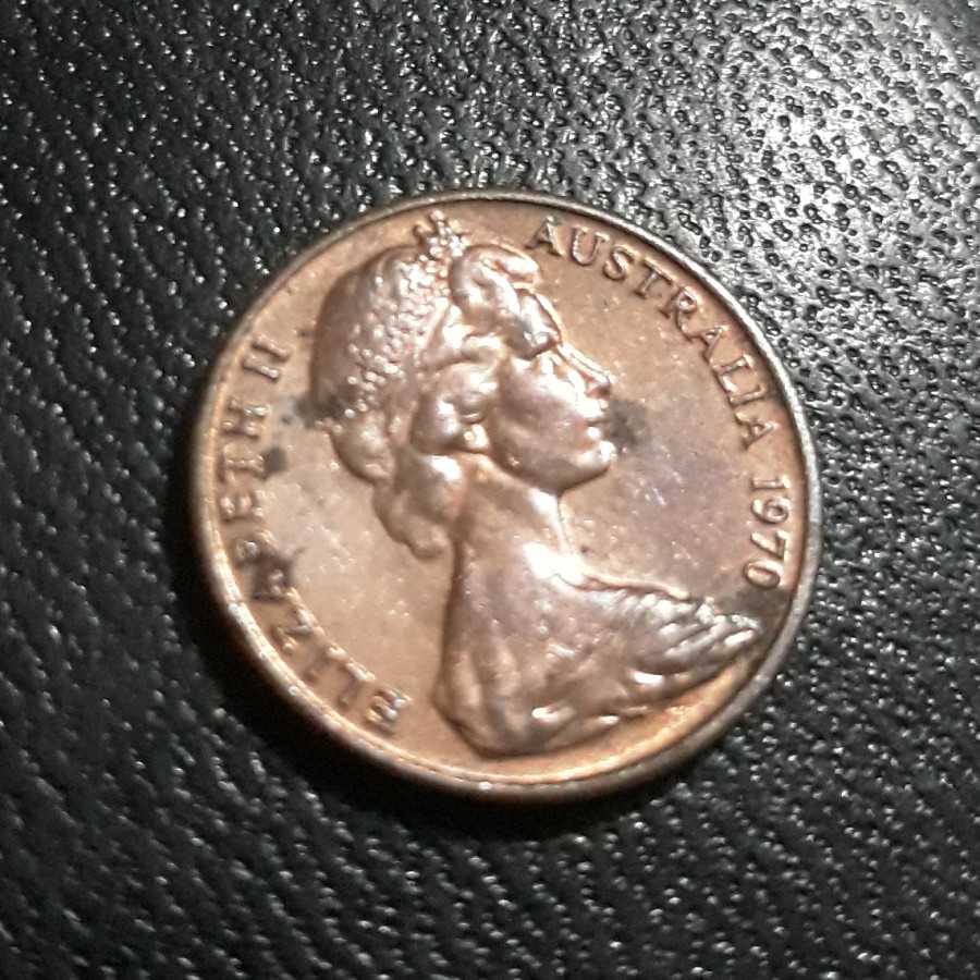 Australia - 1 Cent 1970 : Koin / Asing / Kuno
